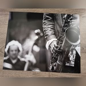 Black/White Jazz Photo 8x10